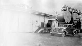 Monticello Standard Oil tanks.